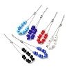 304 Stainless Steel Cable Chain Bracelets BJEW-Z123-01P-4