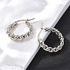 201 Stainless Steel Hoop Earrings EJEW-Q026-14P-B-5