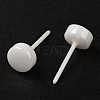 Hypoallergenic Bioceramics Zirconia Ceramic Stud Earrings X-EJEW-F340-05A-02-2