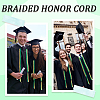 Two Tone Graduation Ribbon Leis FIND-WH0423-78B-5