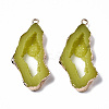 Druzy Resin Pendants LS-RESI-R428-018A-2