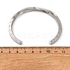 304 Stainless Steel Cuff Bangles for Men Women BJEW-D361-04P-5