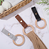 3Pcs 3 Colors PU Leather Towel Holder HJEW-CN0001-36-3