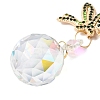 Alloy Rhinestones & Glass Charm Suncatchers HJEW-E013-01G-D-2