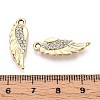 Alloy Rhinestone Pendants PALLOY-T090-55KCG-2