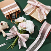 10 Yards Hot Stamping Polyester Satin Ribbons SRIB-WH0011-169A-5