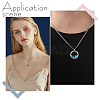 DIY Locket Pendant Necklaces Jewelry Kits DIY-PH0029-92P-01-5