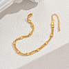 Brass Multi-layered Fashionable Anklets for Women RX8462-1