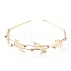 Butterfly Iron Rhinestone Double Hair Bands MRMJ-D003-01KCG-1