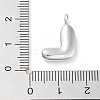 Rack Plating Brass Balloon Letter Pendants KK-C050-01P-L-3