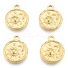 Ion Plating(IP) 201 Stainless Steel Pendants STAS-N098-182LG-2