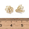 Brass Bead Cap Bails KK-K383-26A-G-3