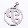 Non-Tarnish 304 Stainless Steel Pendants STAS-K162-069P-2