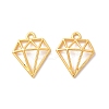Rack Plating Alloy Pendants FIND-I036-61MG-2