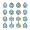 Golden Plated Alloy Enamel Charms LS-ENAM-S118-04J-2