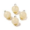 Two Tone Acrylic Pendants MACR-C033-02G-1