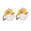 Halloween Theme Alloy Enamel Pendants LS-FIND-E024-04LG-1