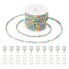 DIY Chain Bracelet Necklace Making Kit CHC-TA0006-73-4