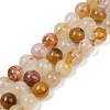 Natural Ferruginous Quartz Beads Strands G-U026-A08-10mm-2