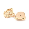 Brass Micro Pave Cubic Zirconia Pendants KK-E090-15G-2