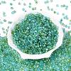 Transparent Colours Picasso Glass Beads SEED-Q039-05A-C01-2