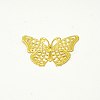 Brass Filigree Joiners KK-E710-60G-1