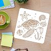 Plastic Reusable Drawing Painting Stencils Templates DIY-WH0172-131-3
