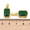 Brass & Glass Pendants GL-CBA96FD-02G-07-3
