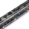 Natural Glaucophane Beads Strands G-C141-G01-01-1