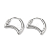 Non-Tarnish 316 Surgical Stainless Steel Hoop Earrings for Women EJEW-P274-18A-P-1
