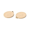 Ion Plating(IP) 304 Stainless Steel Pendants STAS-H168-03G-3