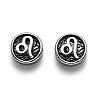 304 Stainless Steel Beads X-STAS-H156-01F-2