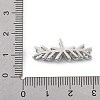 Brass Micro Pave Cubic Zirconia Spacer Beads KK-K371-47A-P-3