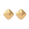 304 Stainless Steel Stud Earrings for Women LS-EJEW-K306-01G-4