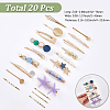 Zinc Alloy Alligator Hair Clips PHAR-SP0001-07-2