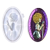 Jazz Women Singer Shape Display Decoration DIY Silicone Statue Mold LS-DIY-K072-04-1