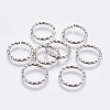 Tarnish Resistant 304 Stainless Steel Open Jump Rings X-STAS-G174-02P-1