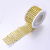 8 Rows Plastic Diamond Mesh Wrap Roll OCOR-N005-001A-3