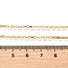 Brass Box Chain Necklaces NJEW-M108-41G-3