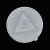 Eye of Providence/All-seeing Eye DIY Silicone Statue Mold LS-AJEW-D052-02-6