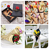 50 Sets 2 Colors Kraft Paper Bouquet Wrapping Paper DIY-TA0011-45-7