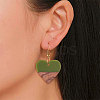 Resin & Wood Pendants RESI-CJ0001-17-7