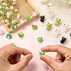 10Pcs Handmade Bumpy Lampwork Beads LAMP-SZ0001-66B-5