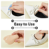 6 Pairs EVA Non-Slip Ball-of-Foot Cushions and 6 Pairs Rubber Adjustable Shoe Filler AJEW-HS0001-16-4