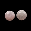 Natural Rose Quartz European Beads GG-CBA02C4-04A-2