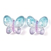 Transparent Epoxy Resin Butterfly Decoden Cabochons CRES-M034-02D-1