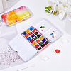   Plastic & Tin Box Empty Watercolor Paint Pans AJEW-PH0001-62-2