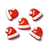 Christmas Opaque Resin Cabochons LS-RESI-K019-27-1
