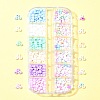 480Pcs 12 Colors 6/0 Glass Seed Beads SEED-FS0001-27-9