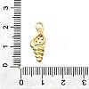 Brass Micro Pave Cubic Zirconia Pendants KK-F896-04G-3